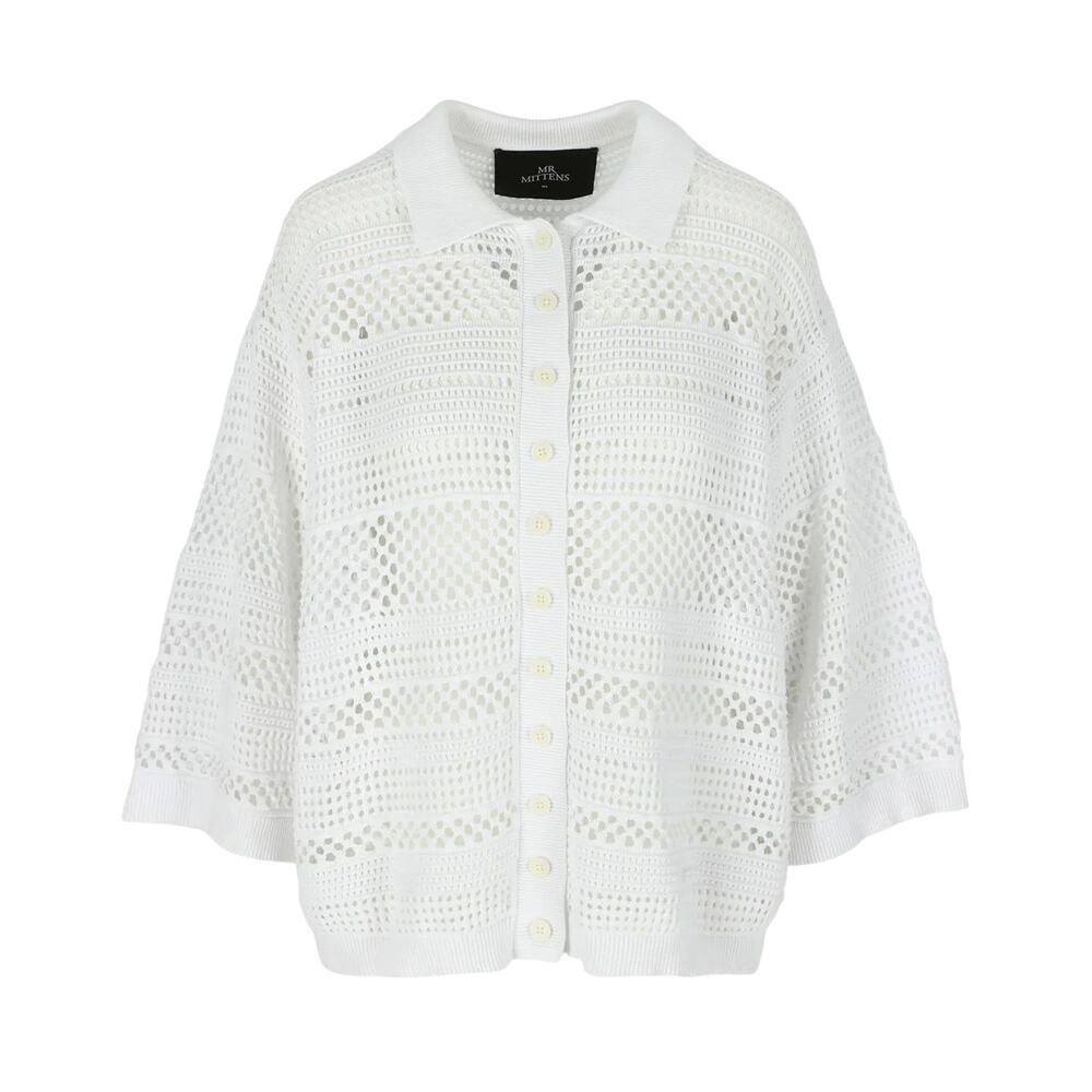 I LOVE MR. MITTENS Thilda Crochet Polo XS/S